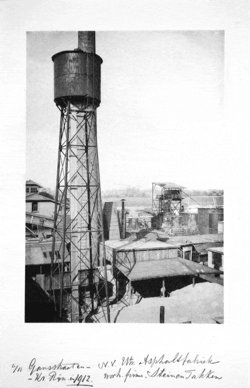 De Utrechtsche Asphaltfabriek 1912, voorheen firma Stein en Takken
